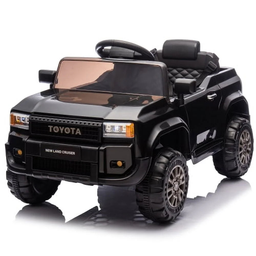 12V Licensed Toyota LC250 Kids Ride-On Car with Parent Remote Control, 4-Wheel Suspension, Bluetooth Music & LED Lights for Ages 2-4