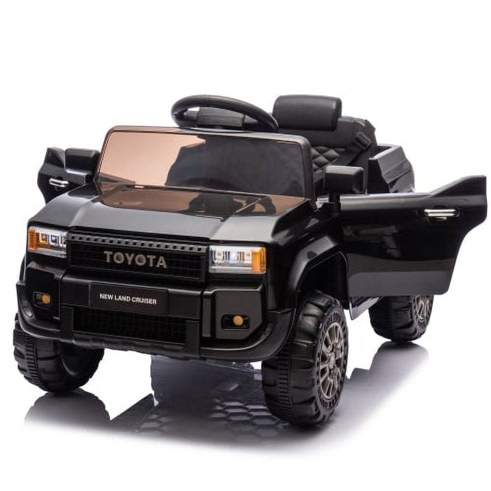 12V Licensed Toyota LC250 Kids Ride-On Car with Parent Remote Control, 4-Wheel Suspension, Bluetooth Music & LED Lights for Ages 2-4