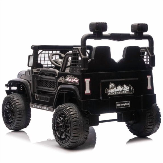 24V 2 Seater Kids Ride On Electric Car with Remote Control, Bluetooth Music, USB/MP3, LED Headlights, Adjustable Speed, 4 Wheel Suspension Ride on Toy for Boy Girls